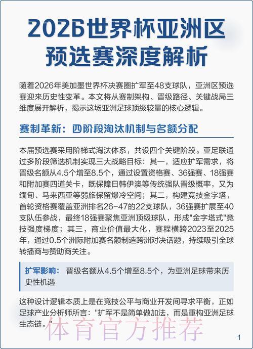 世界杯预选赛深度解析官方平台 世界杯预选赛深度解析官方平台